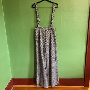 Sweet Herringbone Collectif Pants with Suspenders
